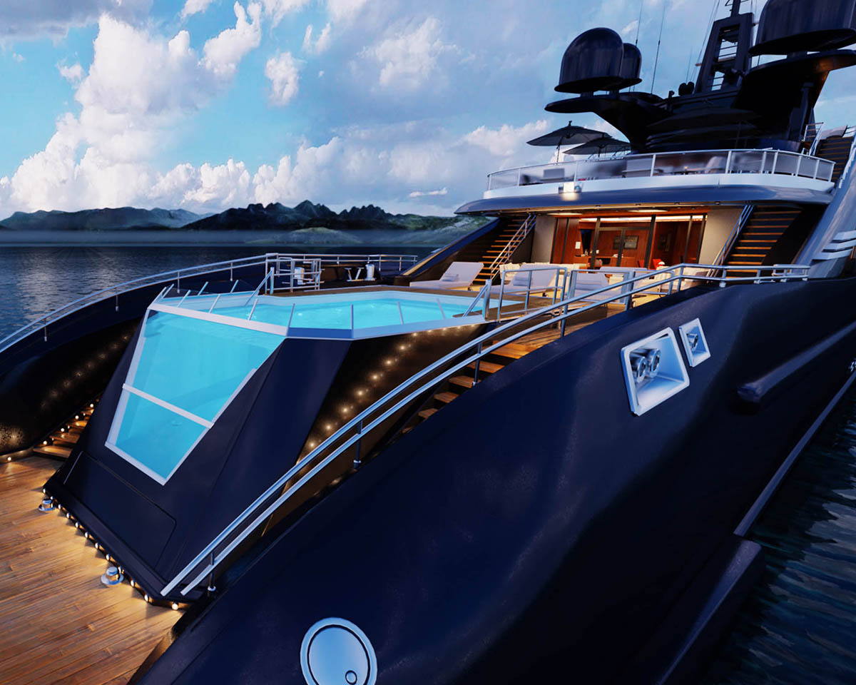 Service plongée depuis votre yacht